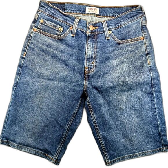 Signature by Levi Strauss Other - Levi's Signature 5 Pocket Stretch Denim Shorts 28 Waist. Unisex. Blue...........